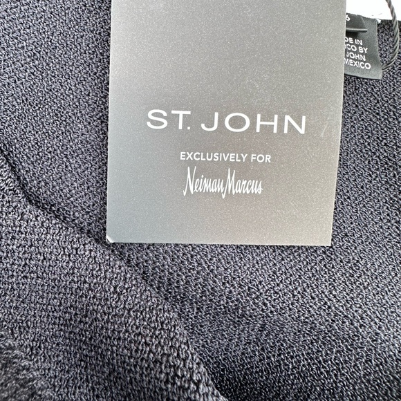 St. John black suit with blazer size 4 and skirt size 6 - Picture 10 of 14